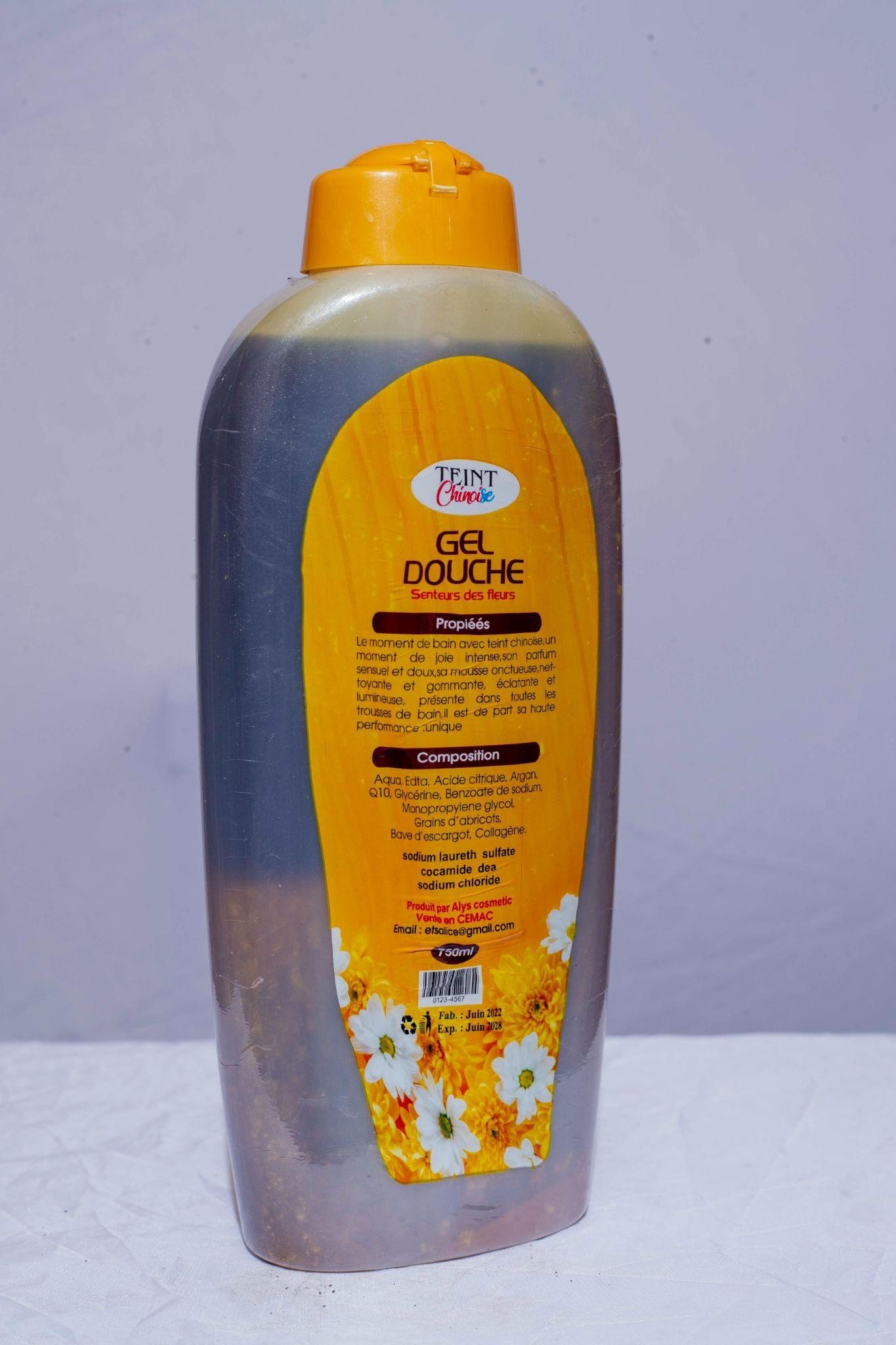 Teint Chinois Shower Gel – Flower Scented, Moisturizing & Brightening