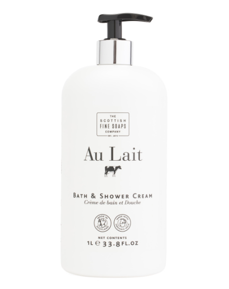 Scottish Fine Soaps Au Lait Cashmere Bath & Shower Cream