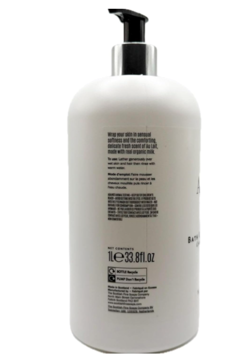 Scottish Fine Soaps Au Lait Cashmere Bath & Shower Cream