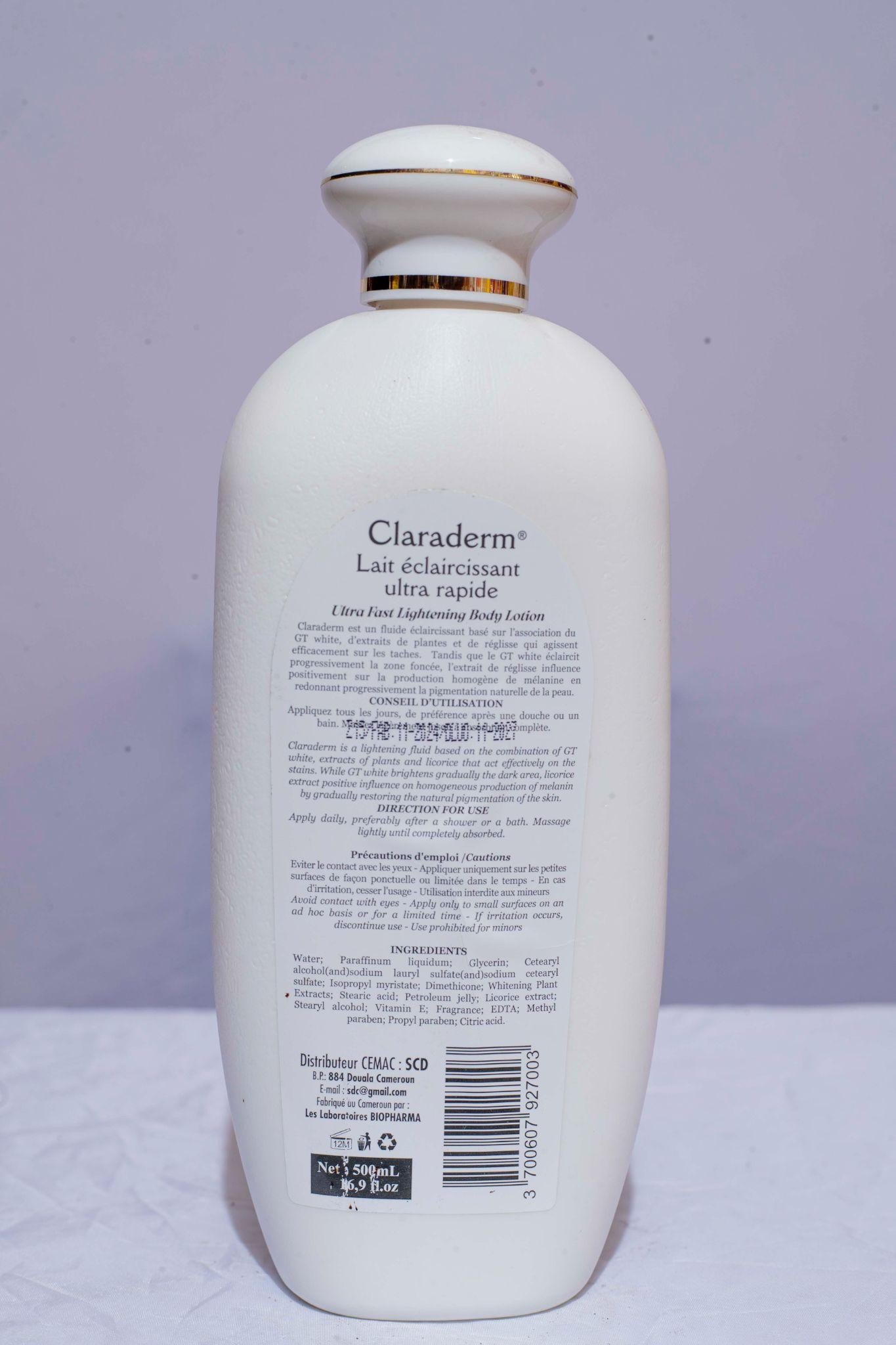 Claraderm Ultra Fast Lightening Body Lotion