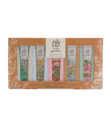 Heathcote & Ivory 5pk 1oz Assorted Hand Cream Set 1oz each, set of 5
