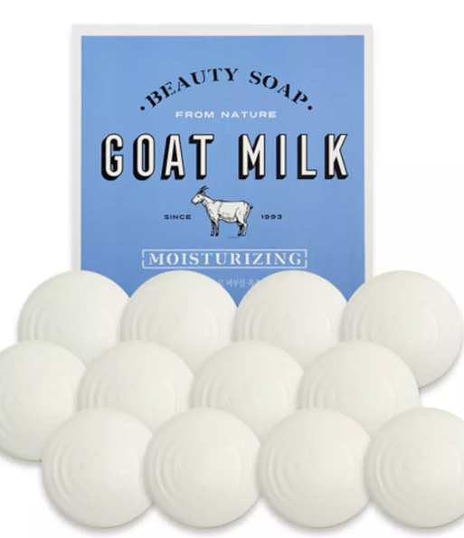 Goat Milk Moisturizing Bar Soap 12 Bars
